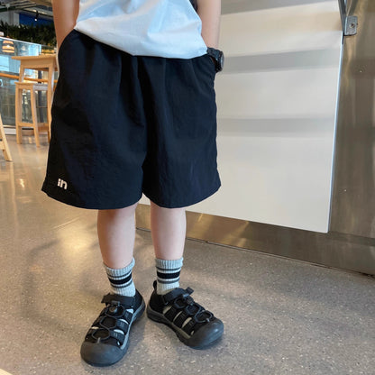 P boys shorts children's quick-drying pants boys wear five-point pants summer thin casual shorts