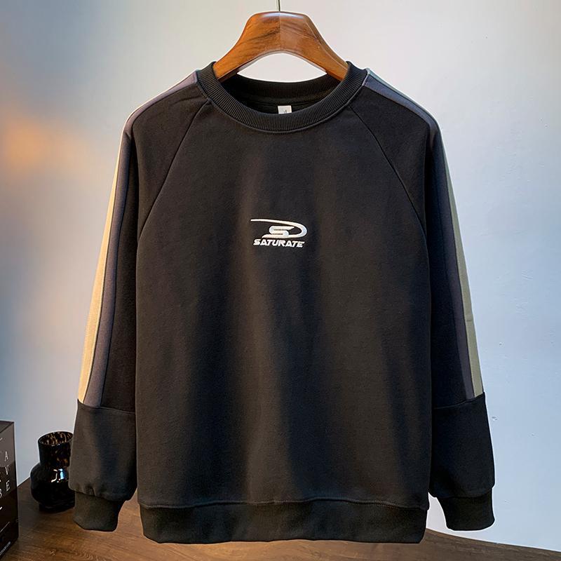 P crew neck sweater
