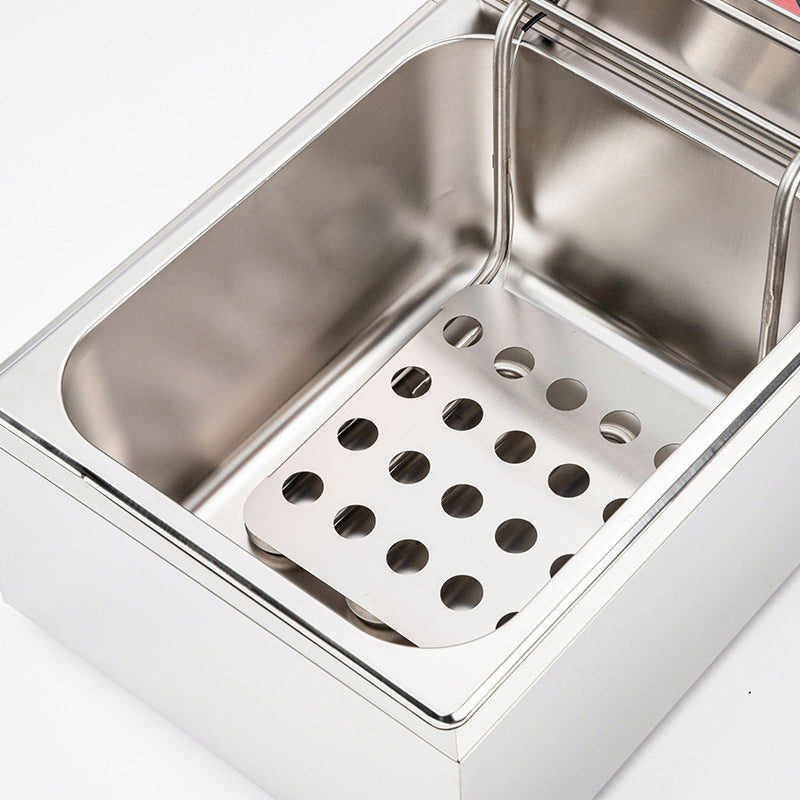 A Electric noodle cooking  stove Desktop commercial noodle cooking machine
