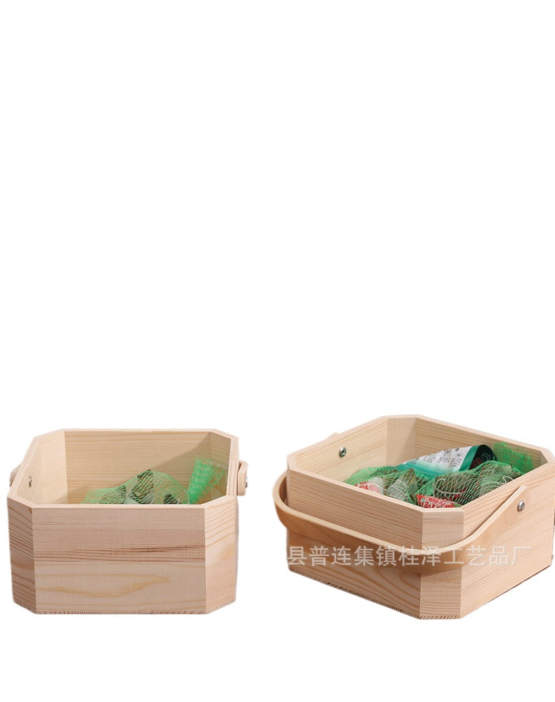 A  gift wooden box birthday party packaging