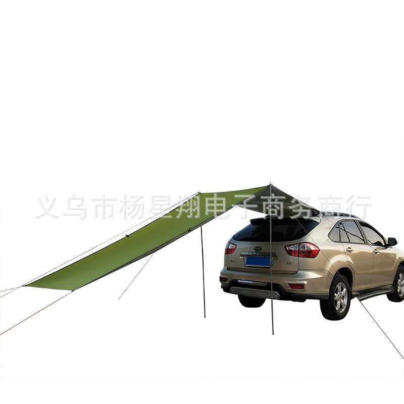 A car side awning canopy tent