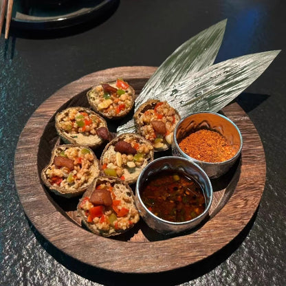 P paulownia tableware