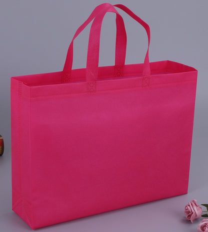 A Non-woven bag custom spot blank thickened takeaway packing bag shoe shopping tote bag packaging bag wholesale MOQ: 200PIECE - Mixbatch
