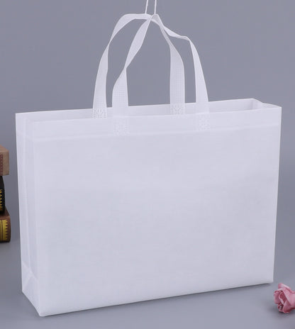 A Non-woven bag custom spot blank thickened takeaway packing bag shoe shopping tote bag packaging bag wholesale MOQ: 200PIECE - Mixbatch