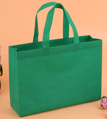 A Non-woven bag custom spot blank thickened takeaway packing bag shoe shopping tote bag packaging bag wholesale MOQ: 200PIECE - Mixbatch