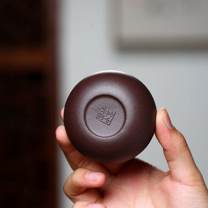 A original mineral purple clay fully handmade purple sand tea cup