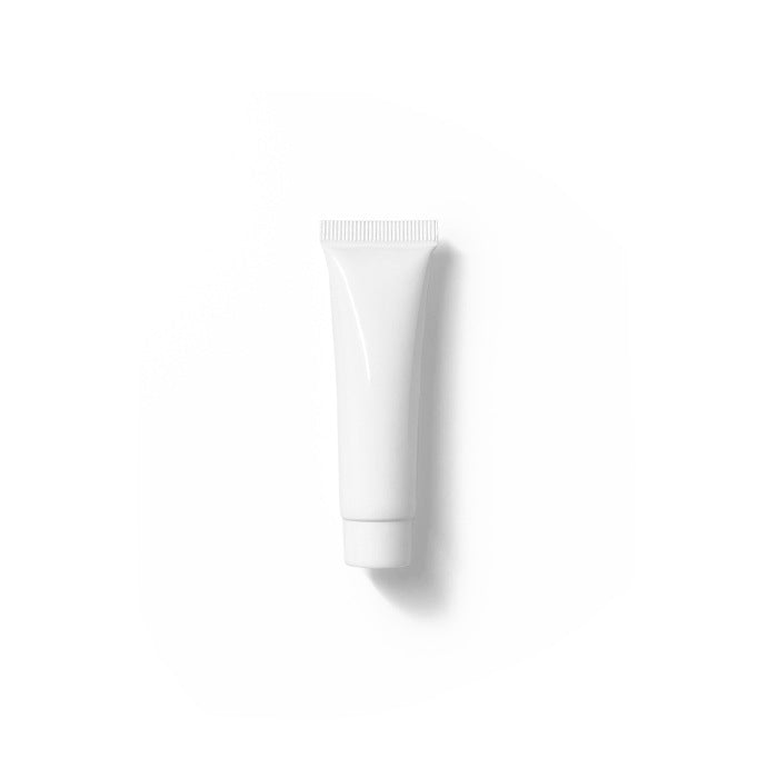 A [Spot] White 15g cosmetic hose 15ml trial sub-bottle pointed hose eye cream PE plastic bottle - Mixbatch