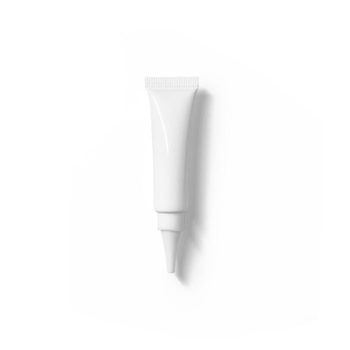 A [Spot] White 15g cosmetic hose 15ml trial sub-bottle pointed hose eye cream PE plastic bottle - Mixbatch