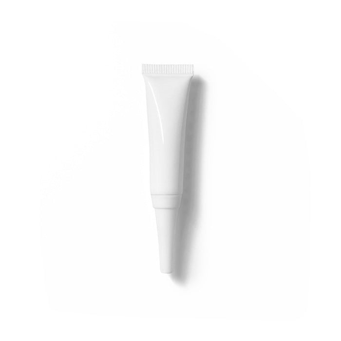 A [Spot] White 15g cosmetic hose 15ml trial sub-bottle pointed hose eye cream PE plastic bottle - Mixbatch