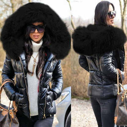 A winter women's coat
