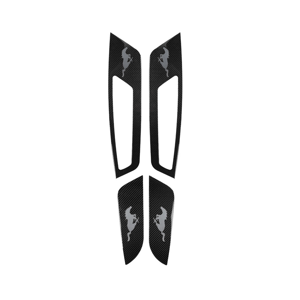 A Applicable to 09-14 Mustang real carbon fiber central control instrument auto parts