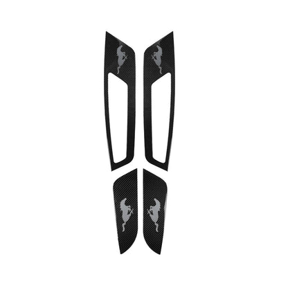 A Applicable to 09-14 Mustang real carbon fiber central control instrument auto parts