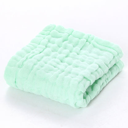 A 30 * 30 six-layer gauze square towel newborn baby towel face towel cotton yarn children's towel gauze saliva towel MOQ: 100PIECE - Mixbatch