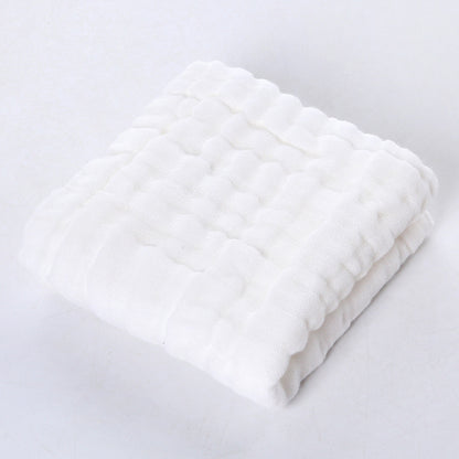 A 30 * 30 six-layer gauze square towel newborn baby towel face towel cotton yarn children's towel gauze saliva towel MOQ: 100PIECE - Mixbatch