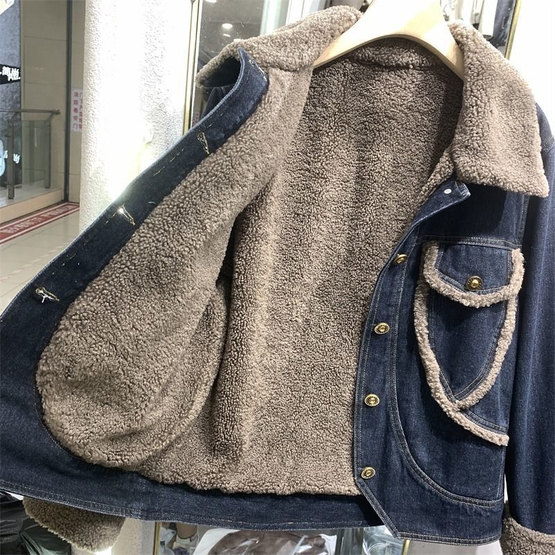 P denim jacket top