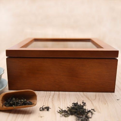 P tea box storage box