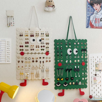 P jewelry felt wall hanging