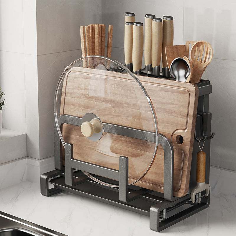 P Tool holder Shelf Multifunctional Kitchen Countertop Storage Rack