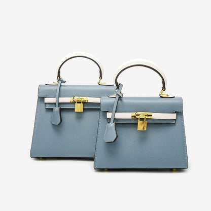 P European and American fashion versatile high texture women's portable shoulder oblique span bag