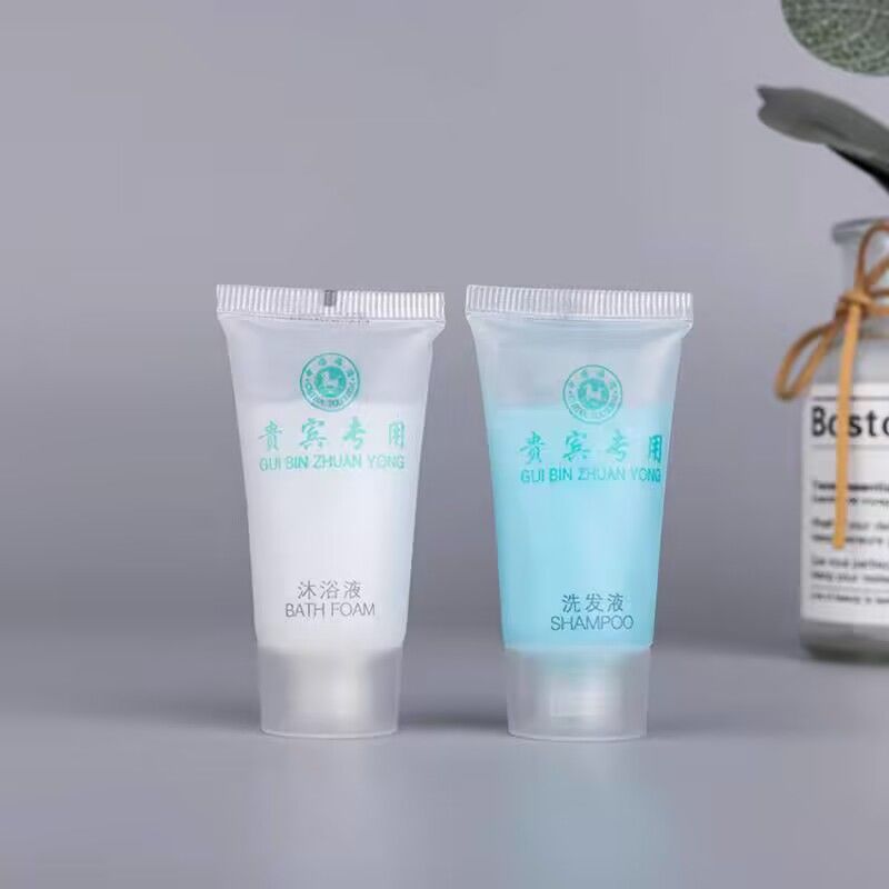 P Body wash, shampoo, toiletries
