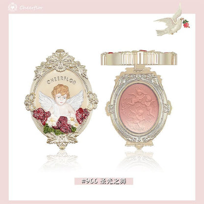 P Embossed Blush