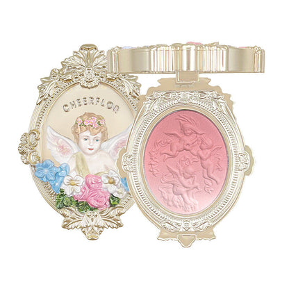 P Embossed Blush