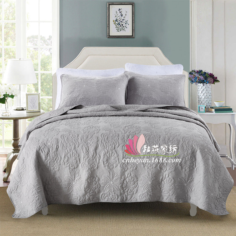 A bed cover bed three-piece set oversea