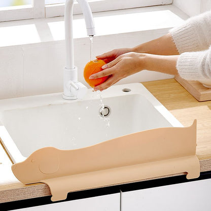 P sink baffle