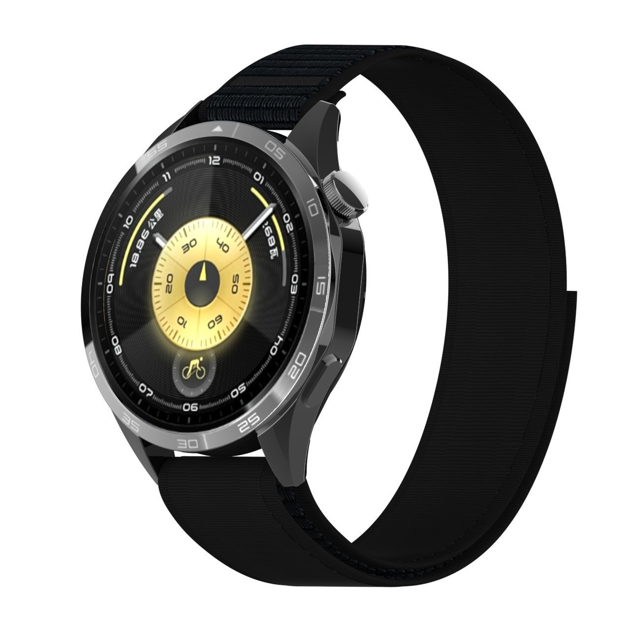 P Applicable 46mm dial braided wristband Huawei strap gt6/5 nylon breathable 22mm loop washable watch