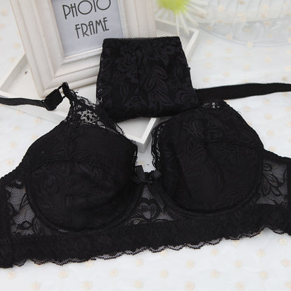 A lace underwear suit