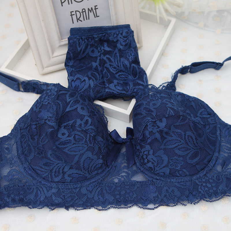 A lace underwear suit