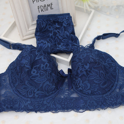 A lace underwear suit