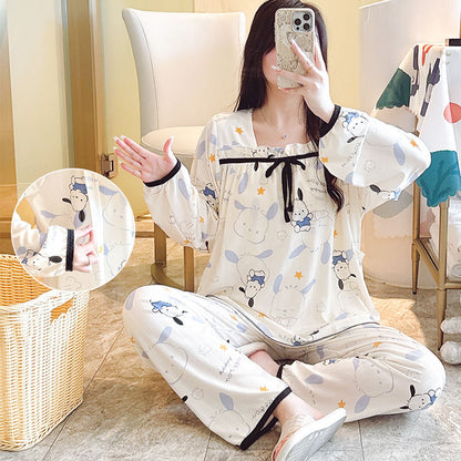 P Loose Maternity & Nursing Clothing Set