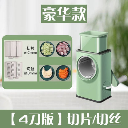 【Event】Storm vegetable cutting artifact, dumplings, potato slicing, shredding, grazing, multi-functional vegetable cutter - Mixbatch