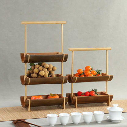 p handle refreshment plate bamboo products desktop