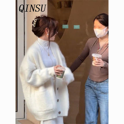 P sweater jacket