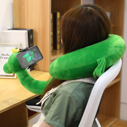 P mobile phone holder u-shaped pillow