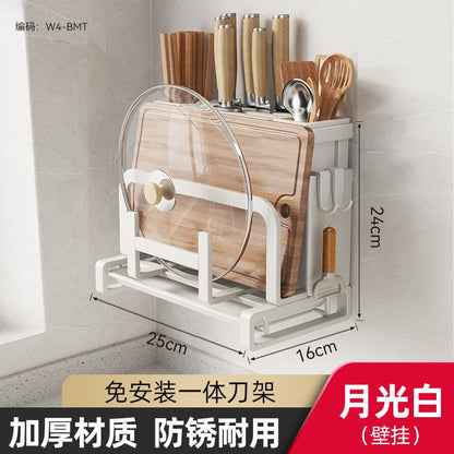 P Tool holder Shelf Multifunctional Kitchen Countertop Storage Rack