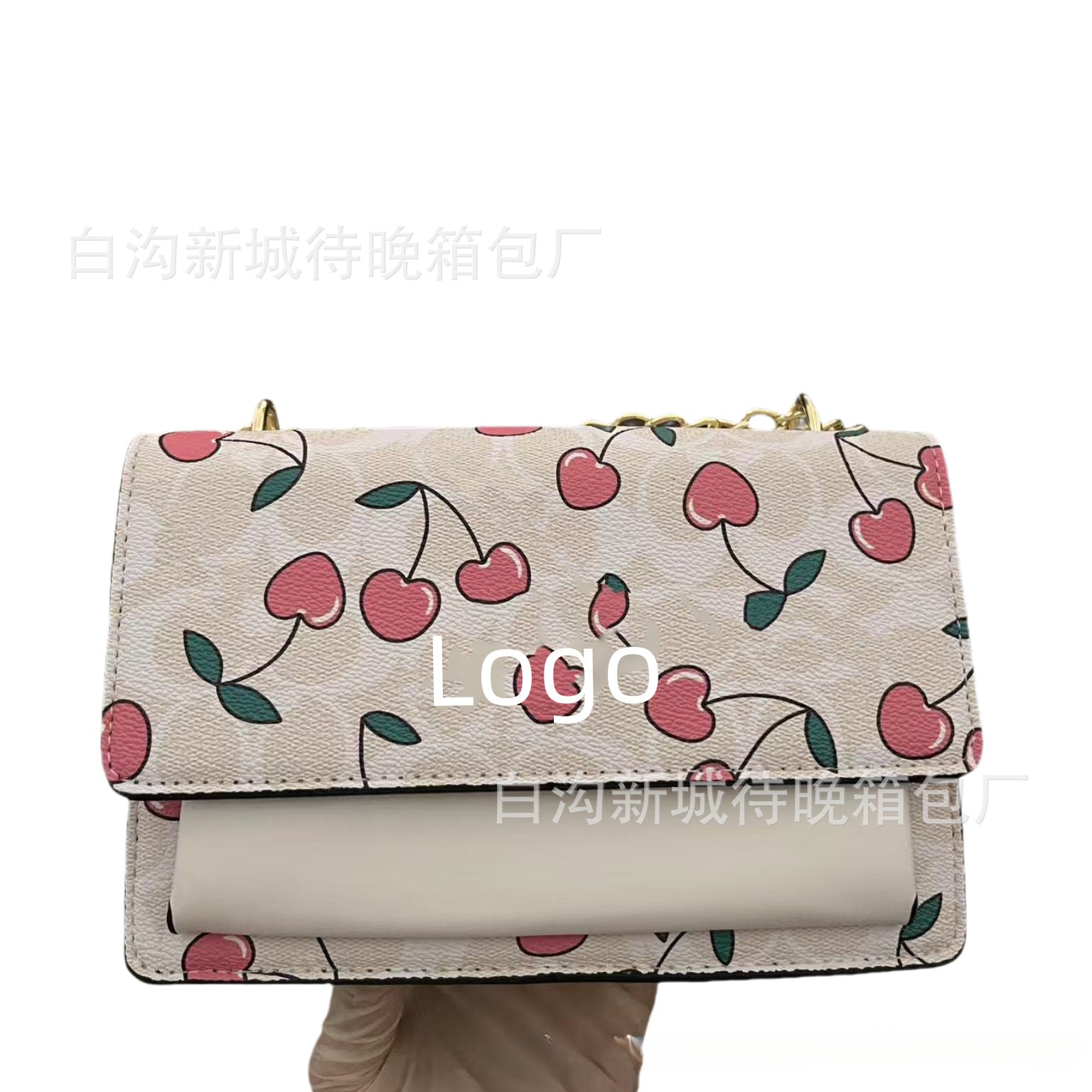 A cross-border bags chain old flower versatile new women's bags simple trend line foreign trade shoulder crossbody armpit women's bags - Mixbatch
