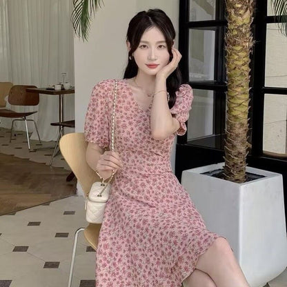 P floral fashion summer dress