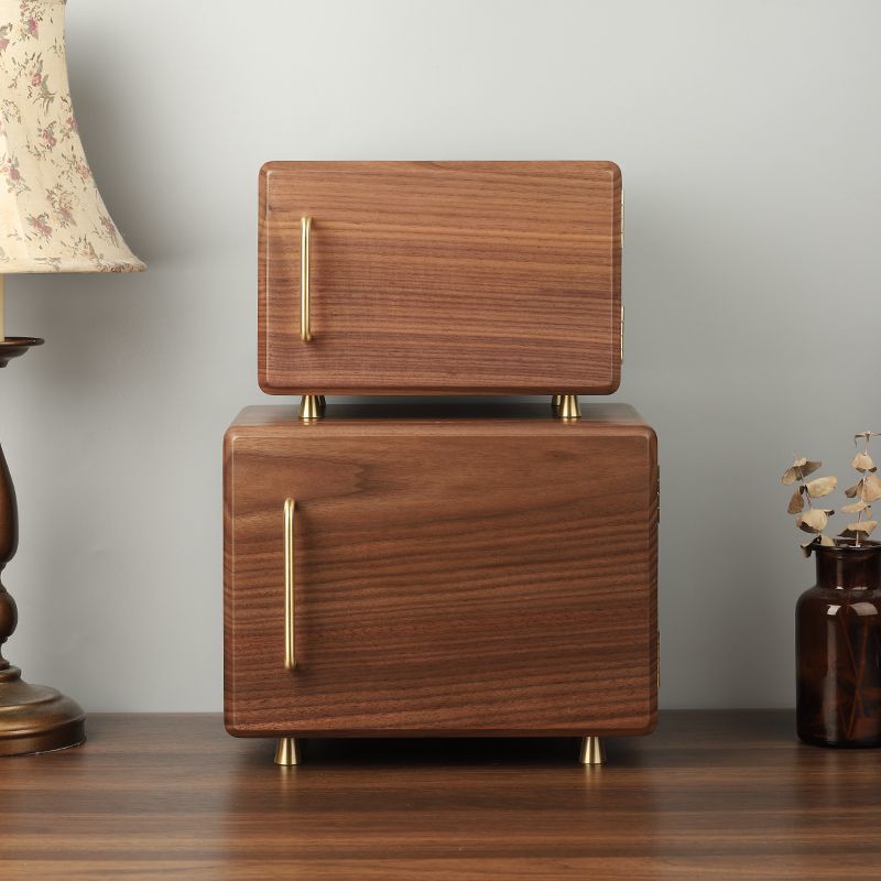 P Walnut Jewelry Box Jewelry Storage Box