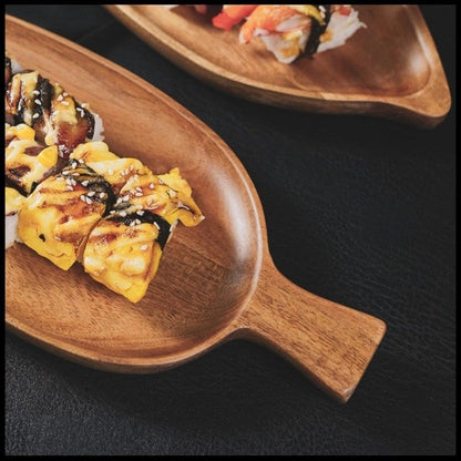 P Japanese dim sum wooden tray ·
