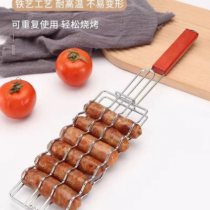 P sausage grilled mesh stainless steel clip