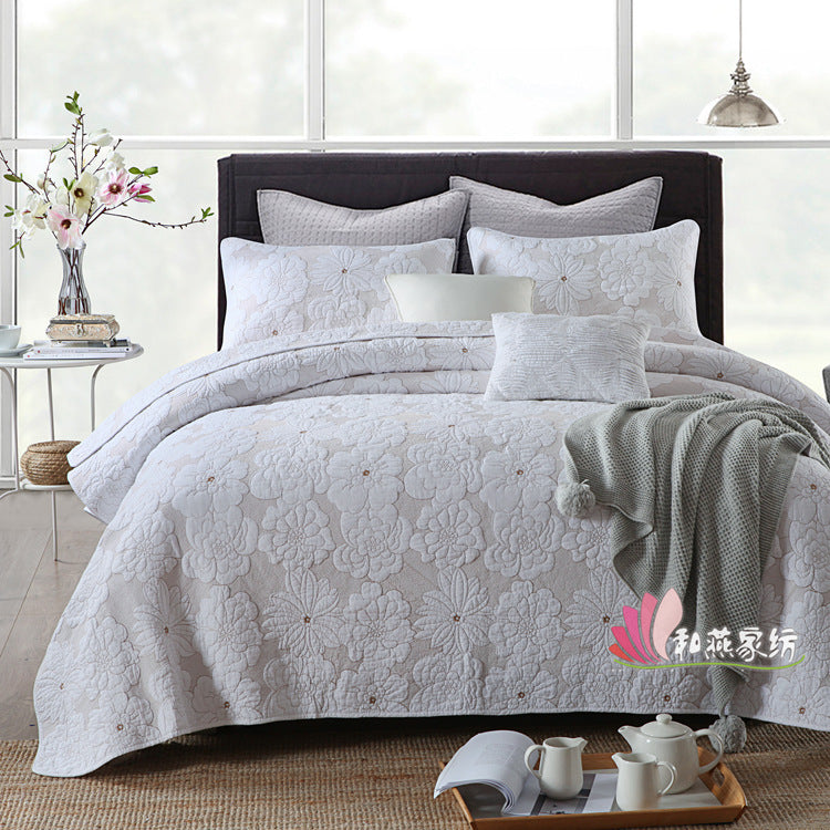 A bed cover bed three-piece set oversea