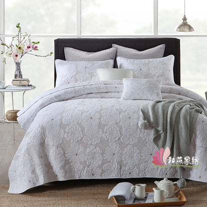 A bed cover bed three-piece set oversea
