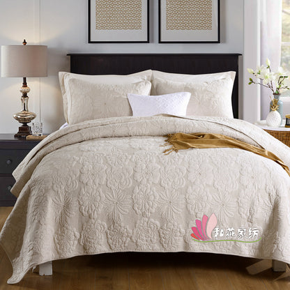 A bed cover bed three-piece set oversea
