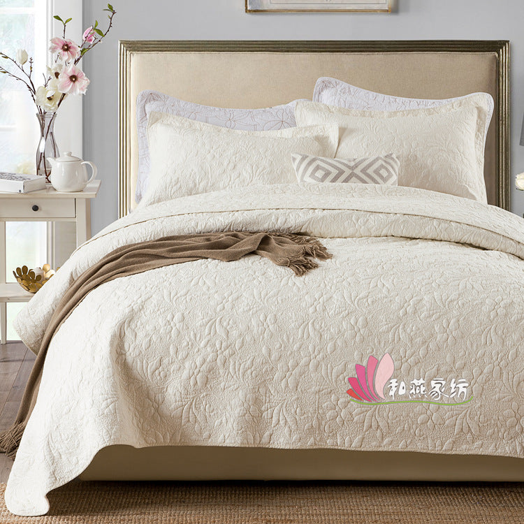 A bed cover bed three-piece set oversea