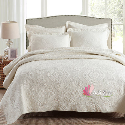 A bed cover bed three-piece set oversea