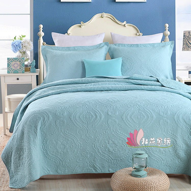 A bed cover bed three-piece set oversea