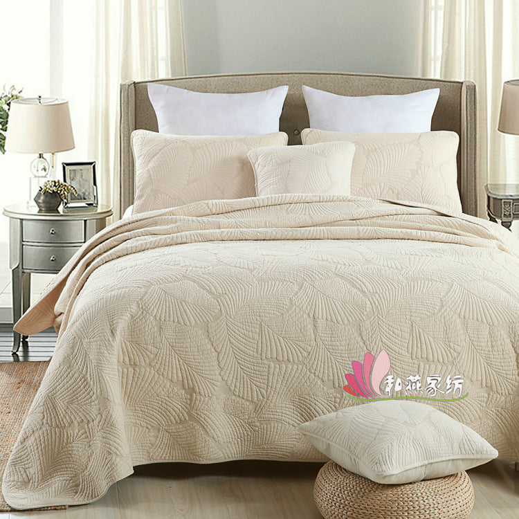 A bed cover bed three-piece set oversea
